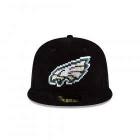Gorra 59Fifty NFL Philadelphia Eagles Pixels Negro