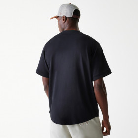 Polo T-Shirt Jersey New Era Heritage Black