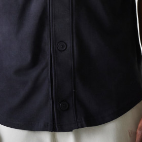 Polo T-Shirt Jersey New Era Heritage Black
