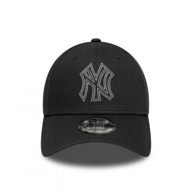 Gorra 9Forty MLB New York Yankees Metallic Outline Gris