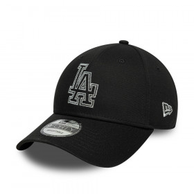 Gorra 9Forty MLB Los Angeles Dodgers Metallic Outline Negro