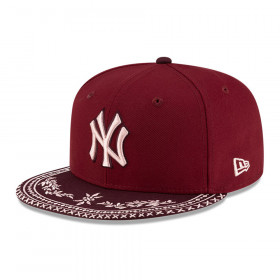 Gorra 59Fifty MLB New York Yankees Flourishes Rojo