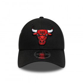 Gorra 9Forty NBA Chicago Bulls Side Script Negro