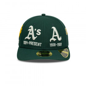 Gorra 59Fifty MLB Oklahoma MLB Throwback All Over Verde