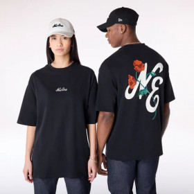 Polo New Era Floral Graphic Negro