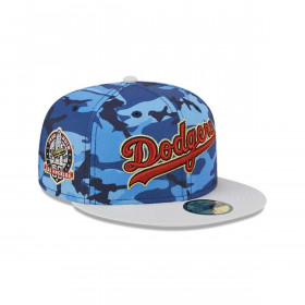 Gorra 59Fifty Los Angeles Dodgers Urban Blue Camo Blue MLB
