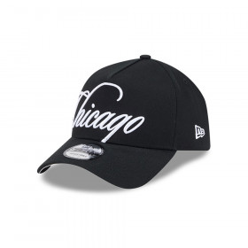 Gorra 9Forty MLB Chicago White Sox Calligraphic Negro